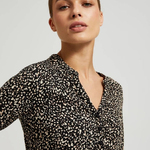 Black women's blouse