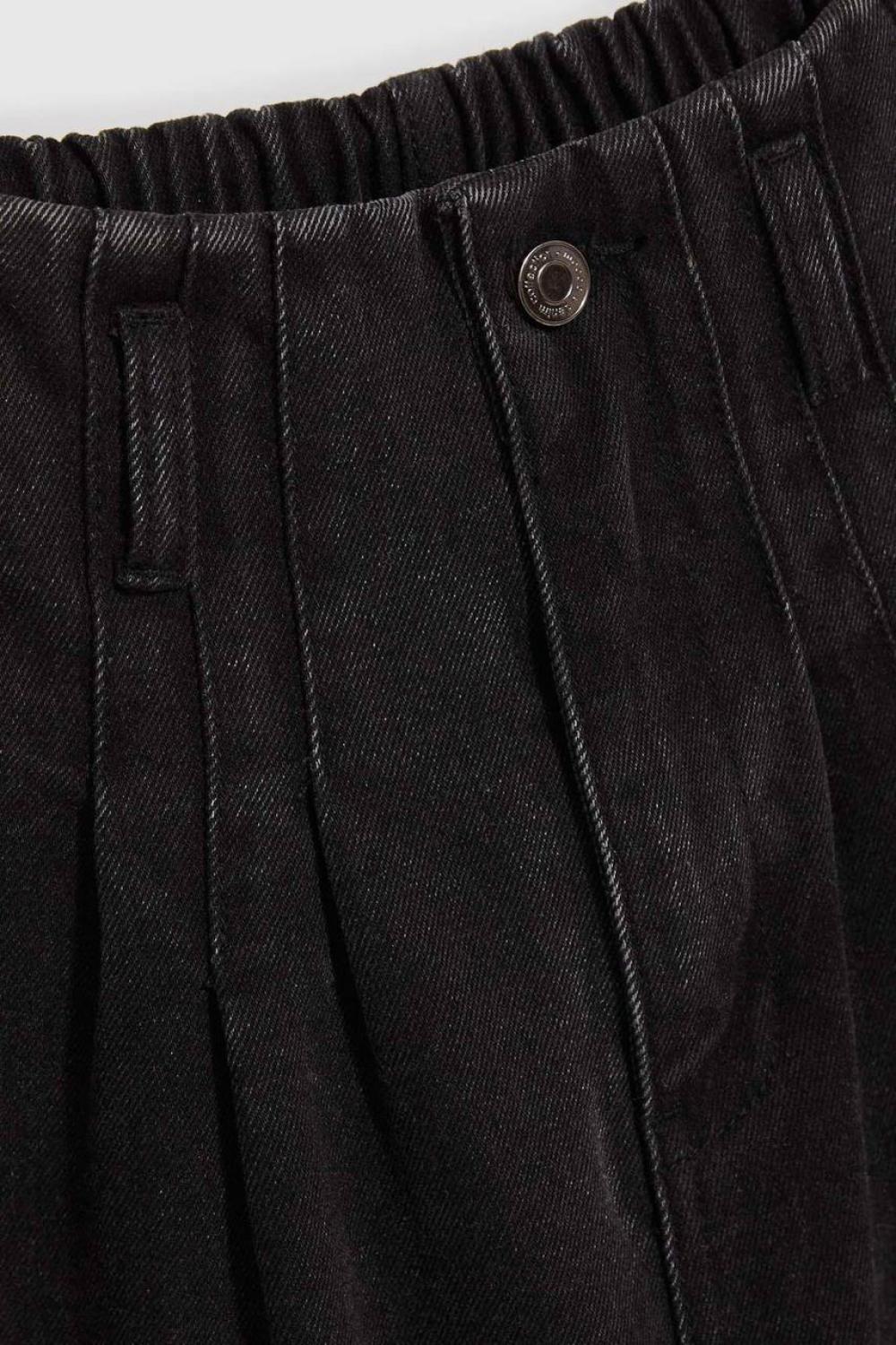 Mom jeans black