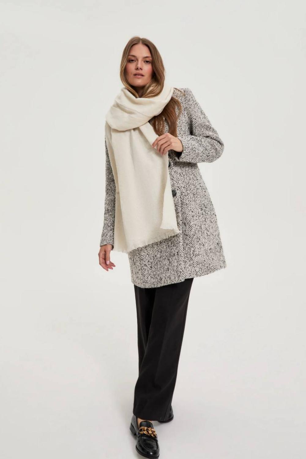 White scarf