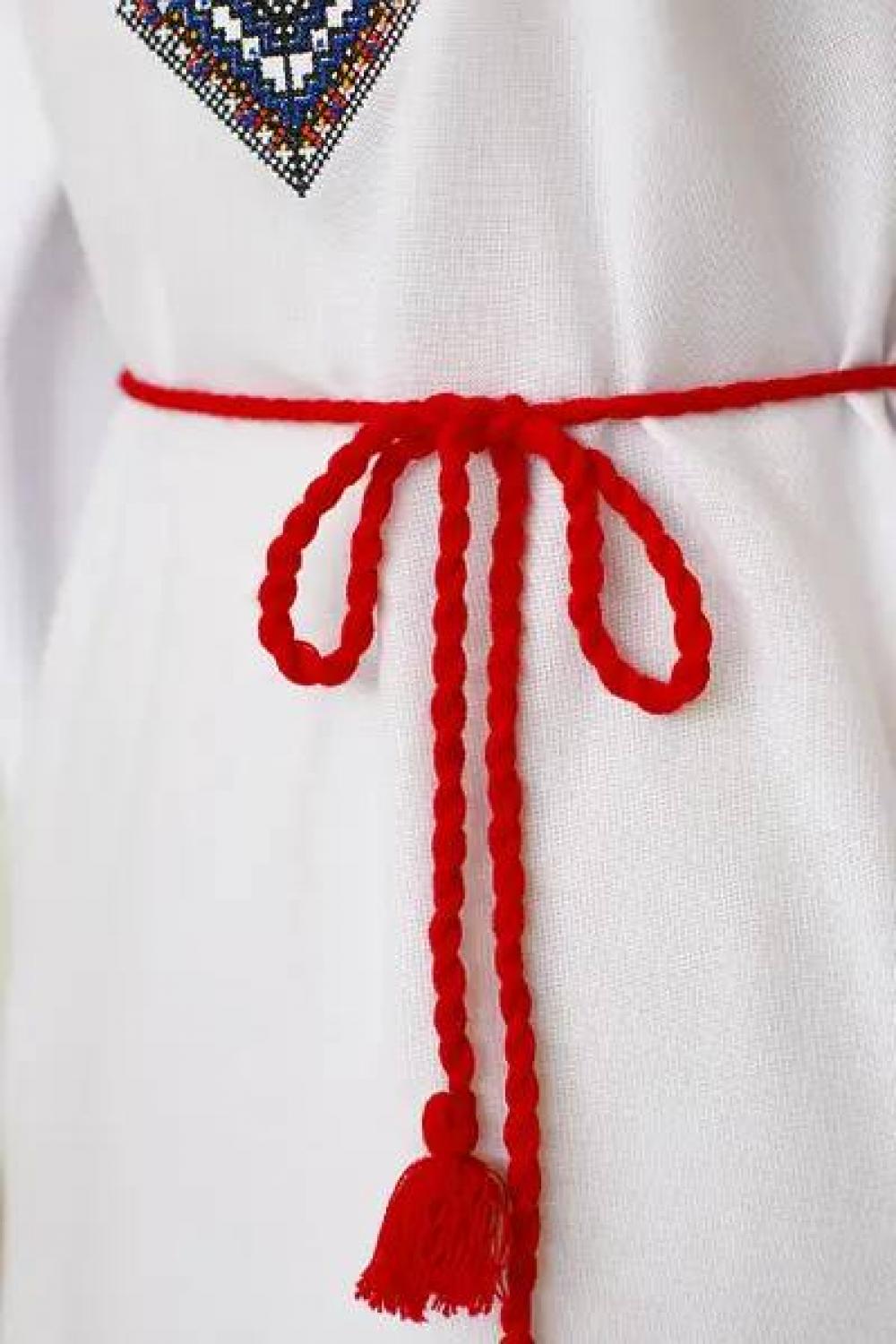 Cord belt red MEREZHKA