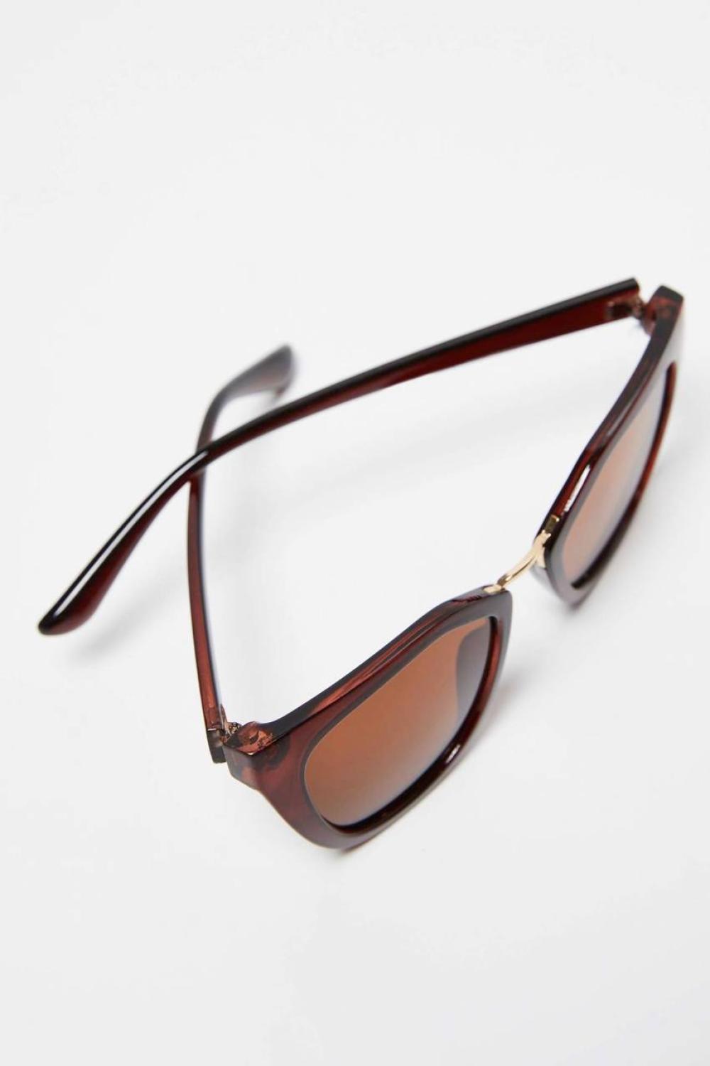 Brown glasses