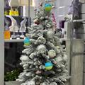 Christmas tree/ Snowy and fuzzy