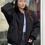 Bomber women's warm black Bonham STIMMA