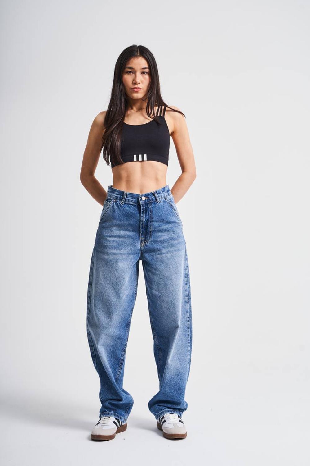Blue denim Skater