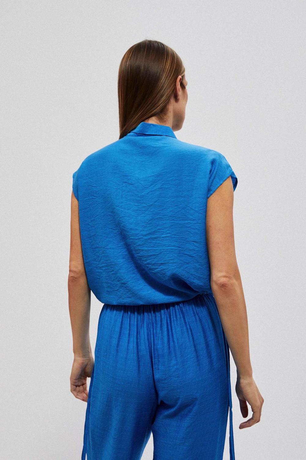 Blouse in electric color L-KO-4045 Moodo
