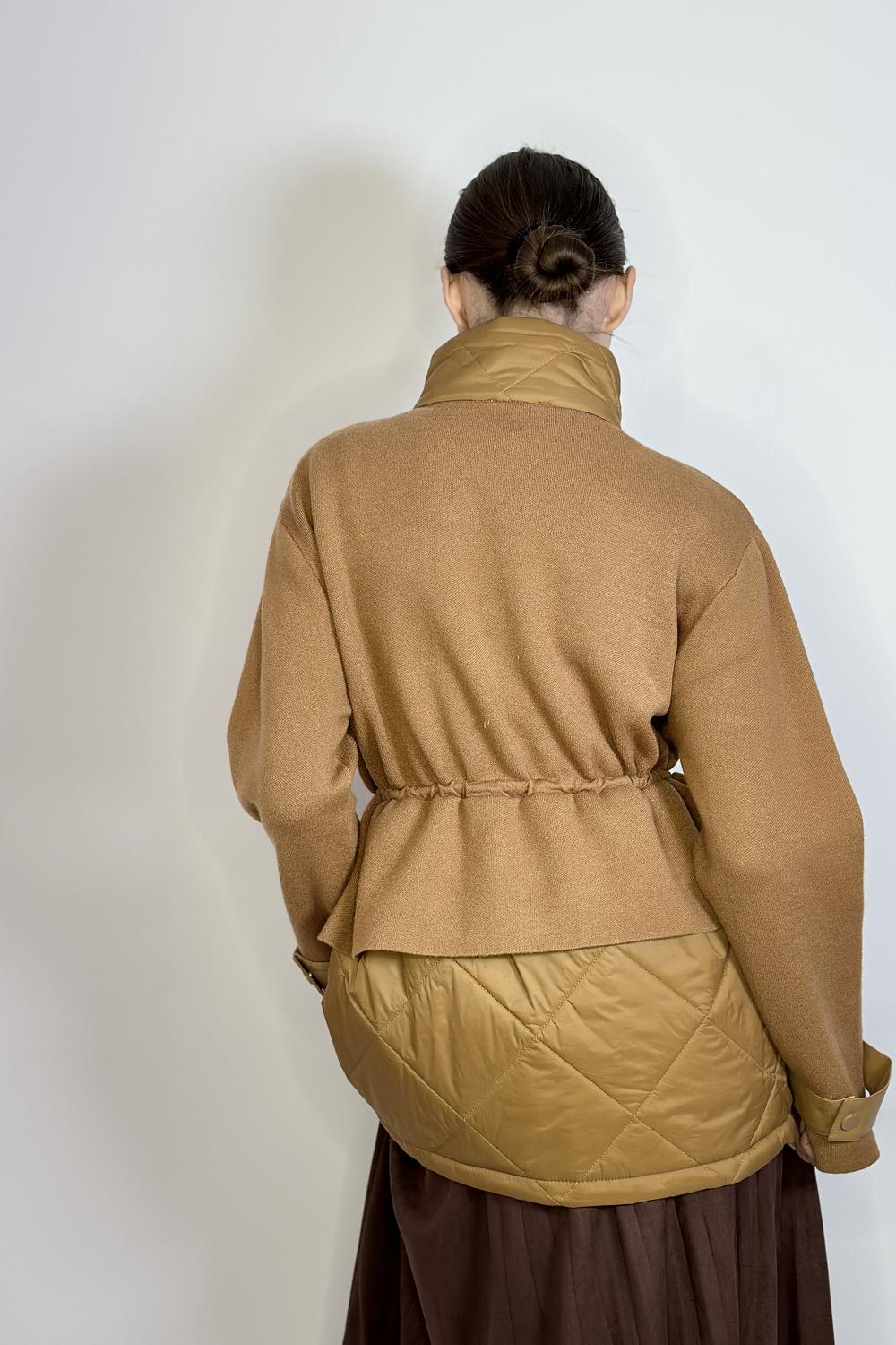 Куртка весняна бежева Marina V FW22-514