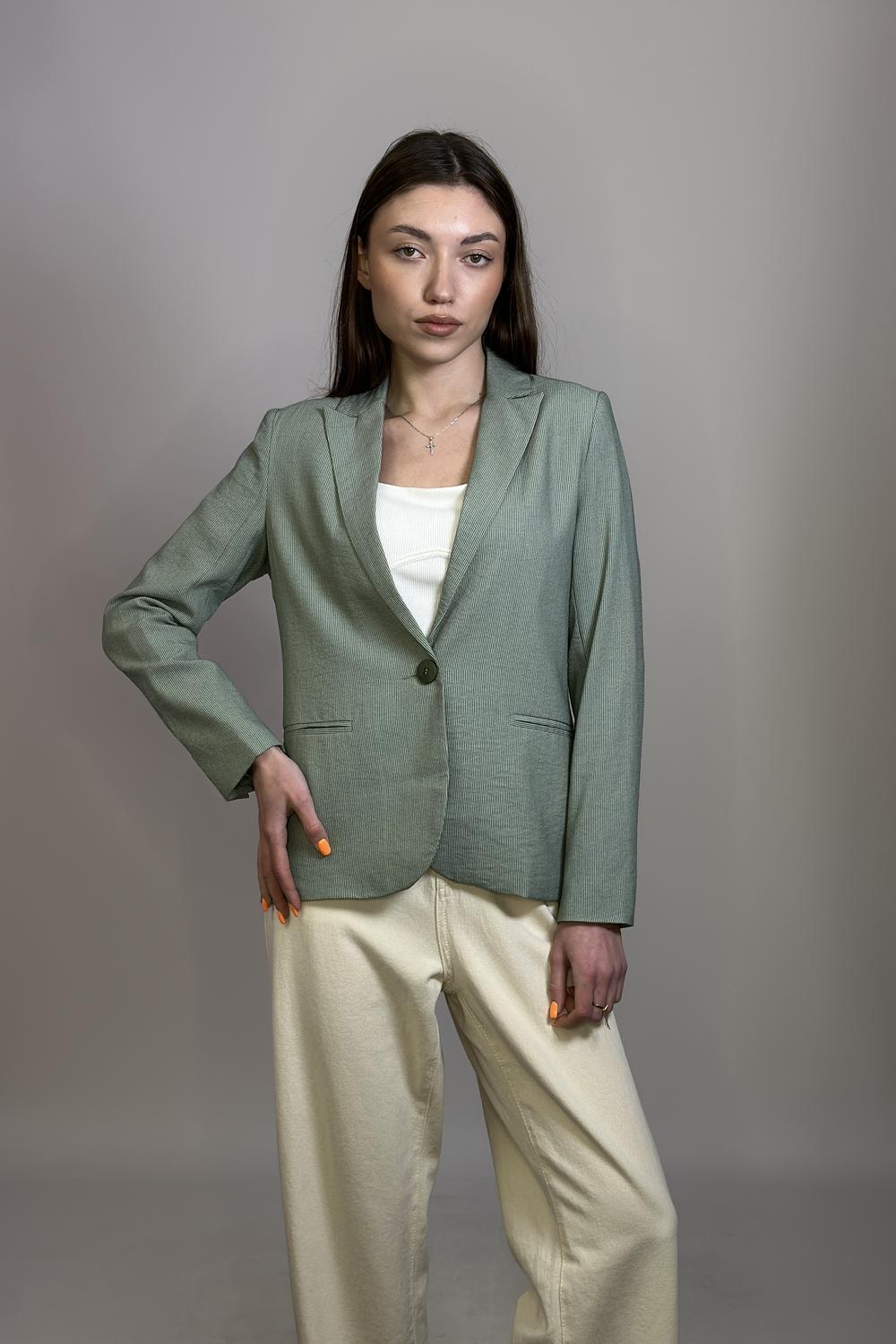 Класичний жакет зеленого кольору Yuka Paris