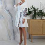 White festive dress