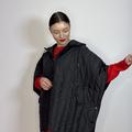 Куртка жіноча весняна чорна з вкороченим рукавом FW22-804 Marina V