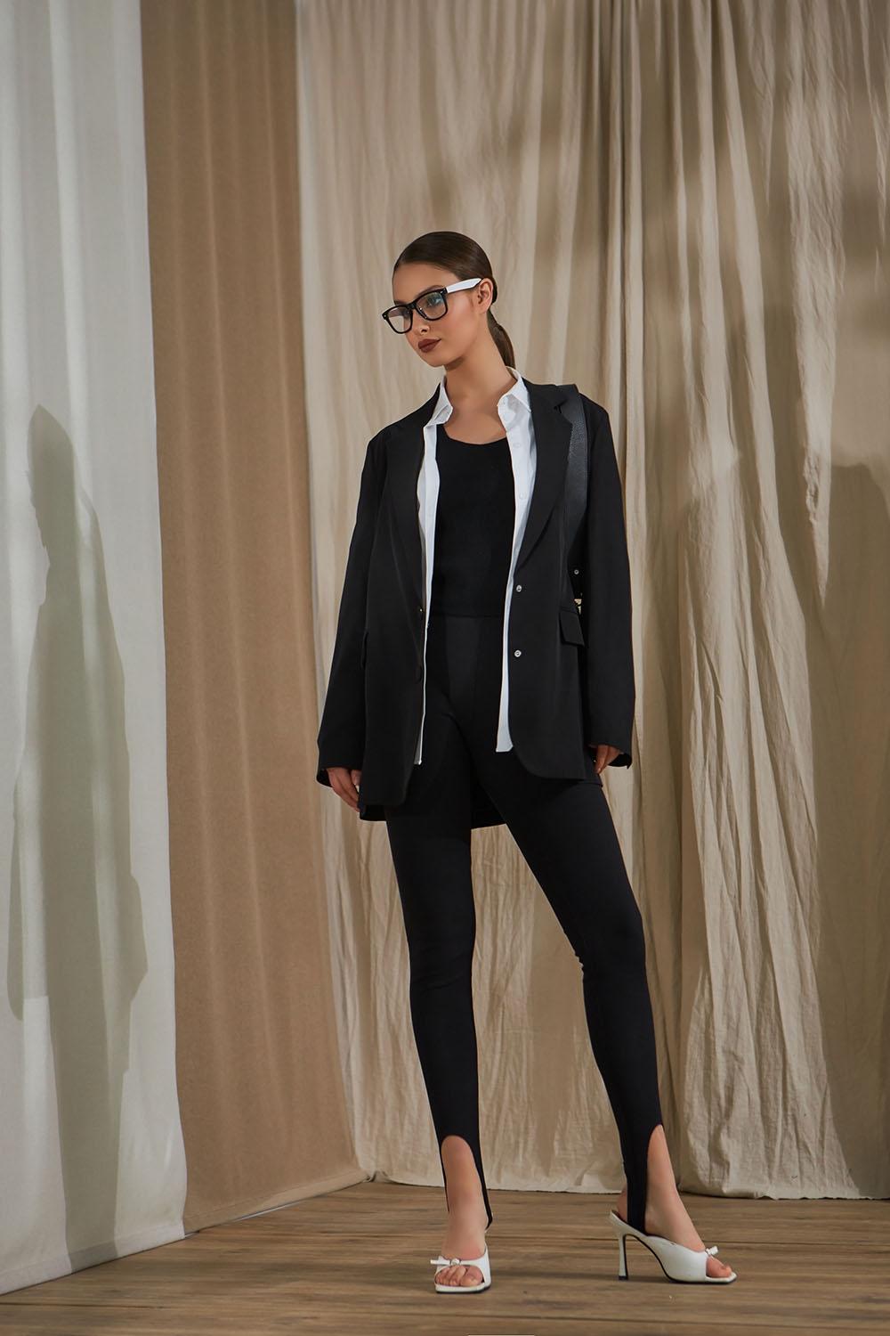 Bellise 1798 striped leggings