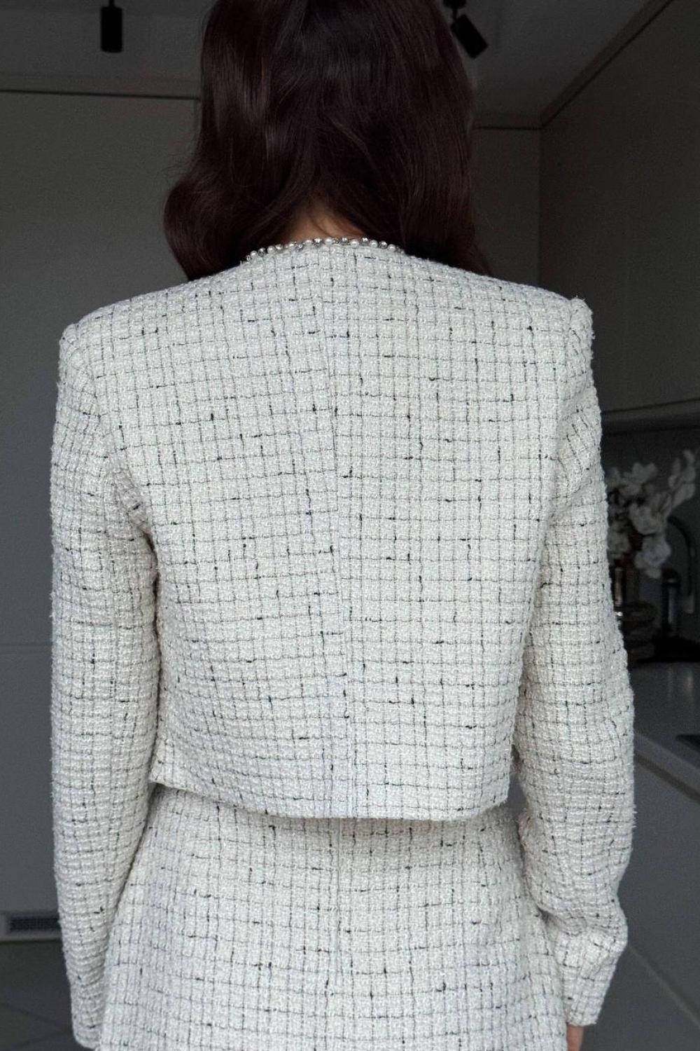 Milk tweed suit 568_milk_cage