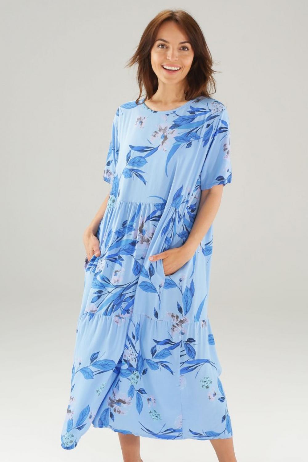 Dress blue in print 75-9108-12