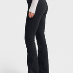 Black flared jeans