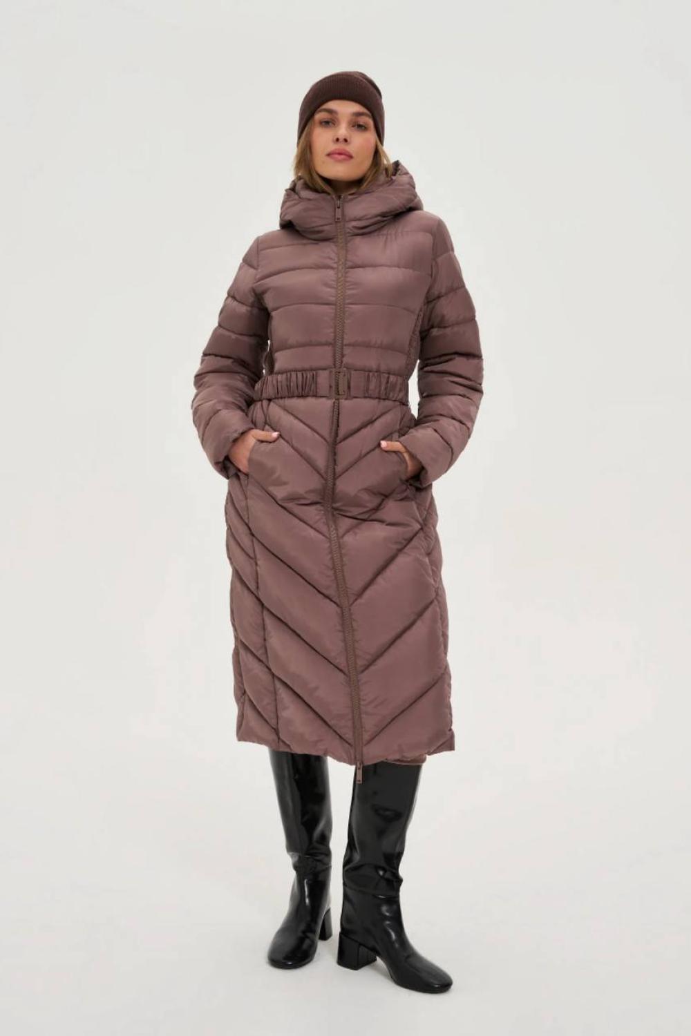 Women's coat coffee