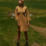 Сукня трикотажна пісочна FW22-350-K-Realiz