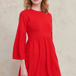 Сукня трикотажна червона FW22-350-red-K-Realiz