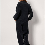Black fleece suit
