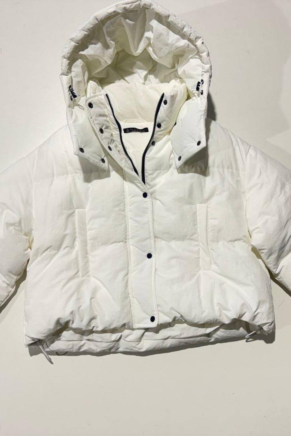 White short winter jacket 1340-blue-M-Realiz