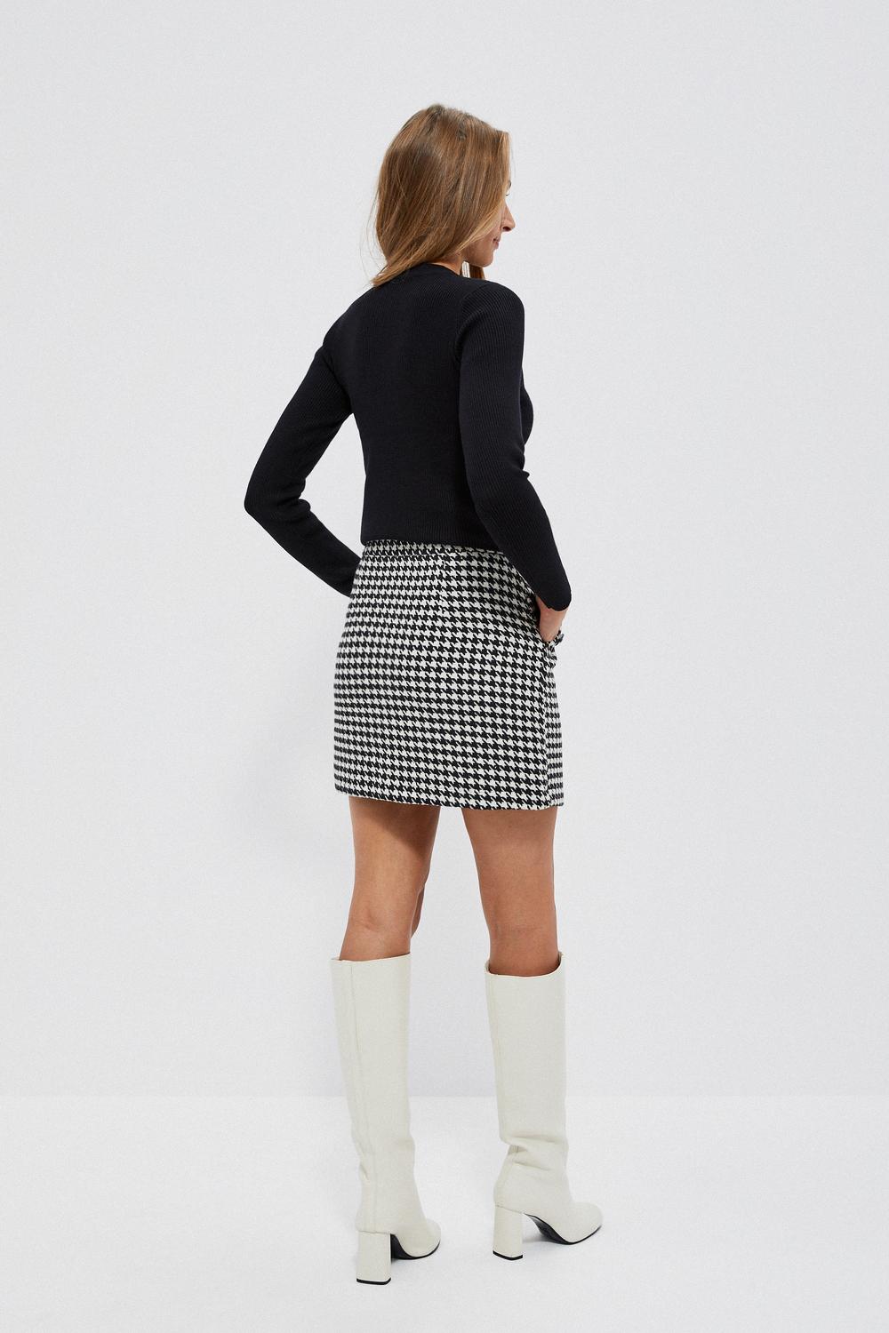 Tweed mini skirt Moodo L-SC-4001