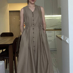 Olive-green summer dress olive_dress