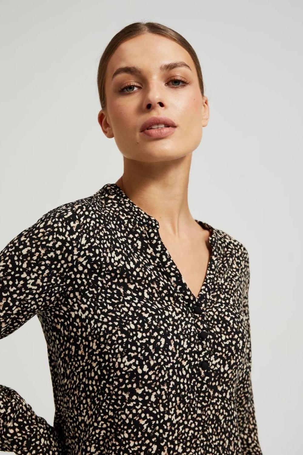 Black women's blouse
