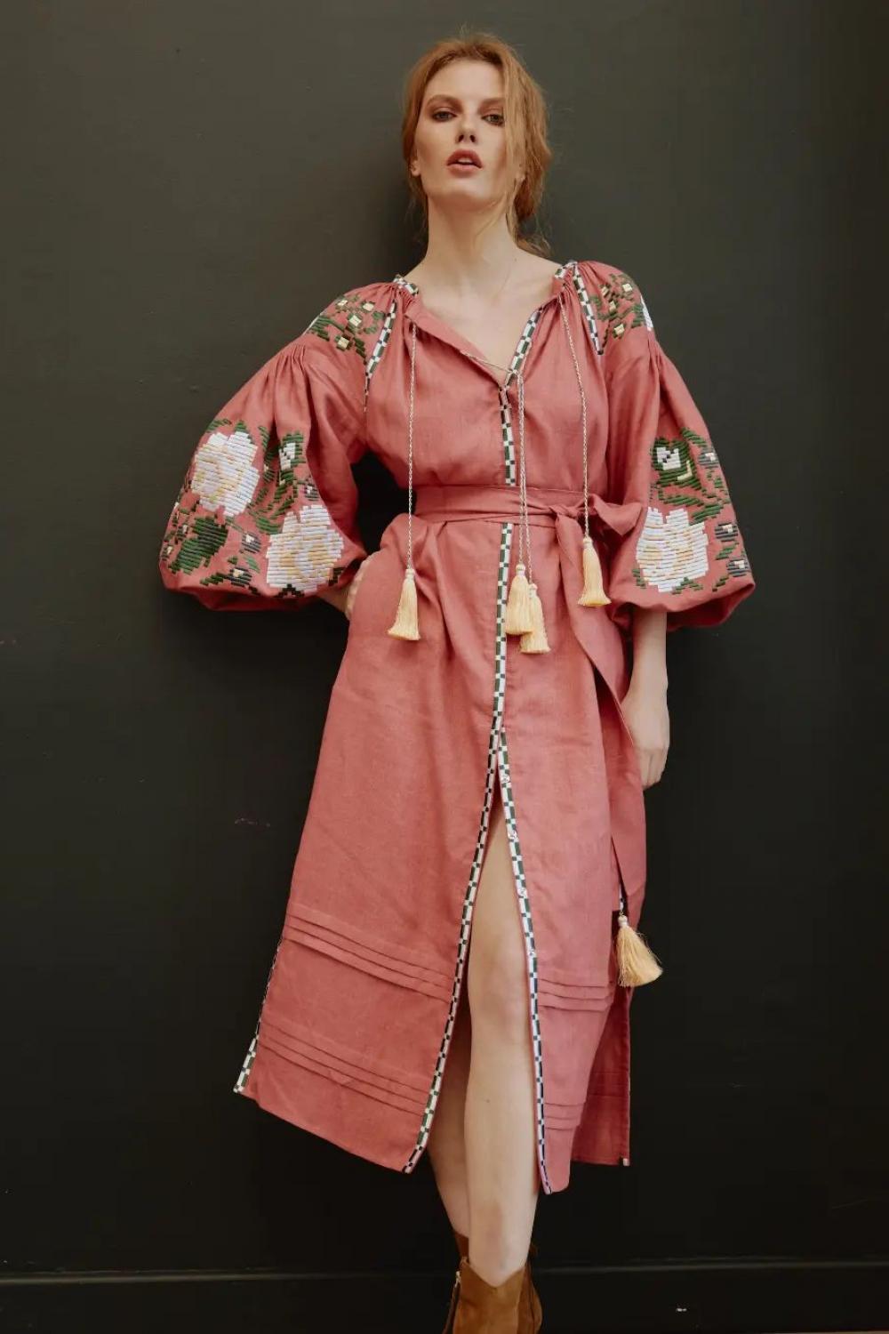 Embroidered Gem dress