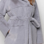 Discover a luxurious eco-fur coat
