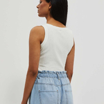 White button top L-TS-4070 Moodo