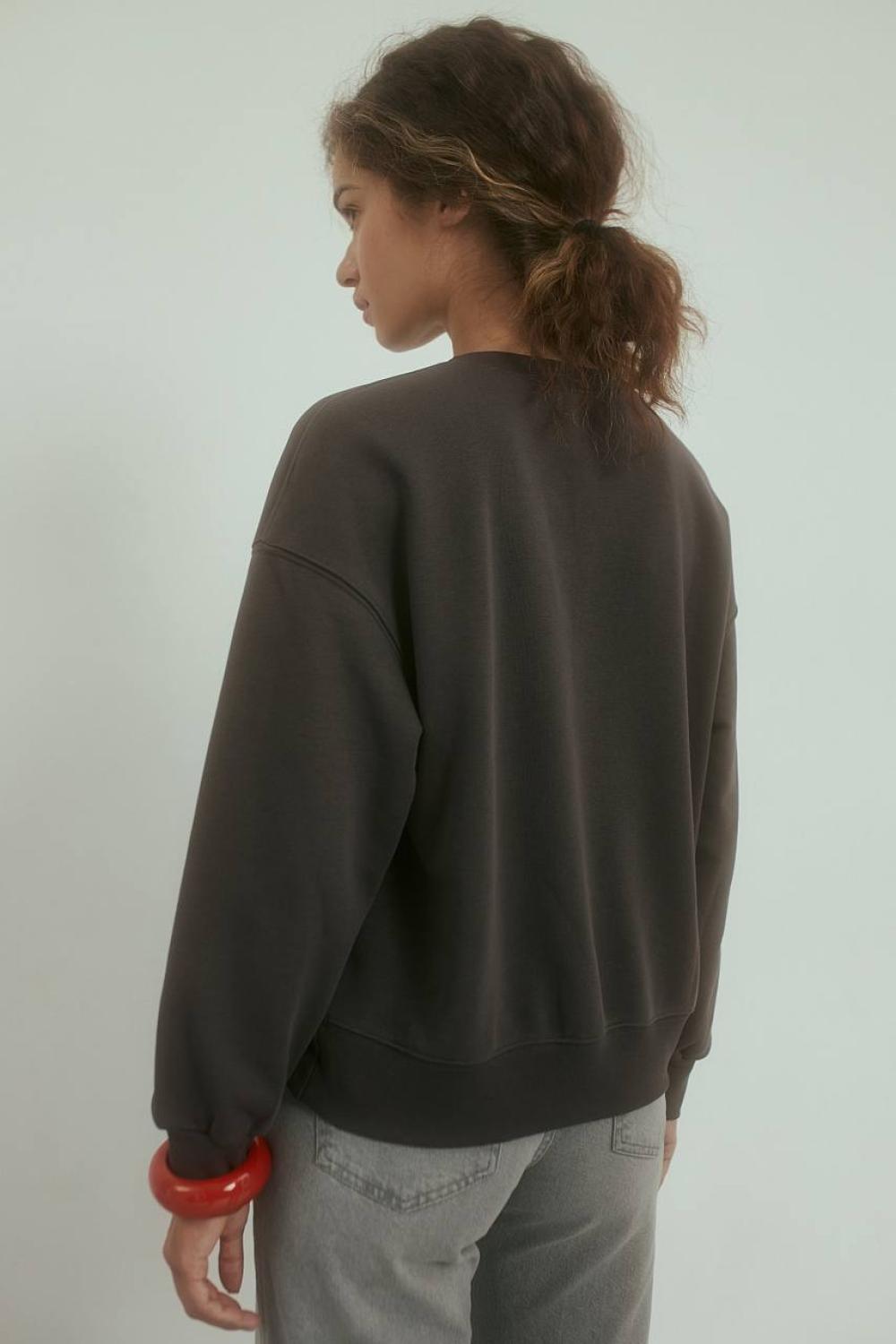 Sweatshirt with embroidery
