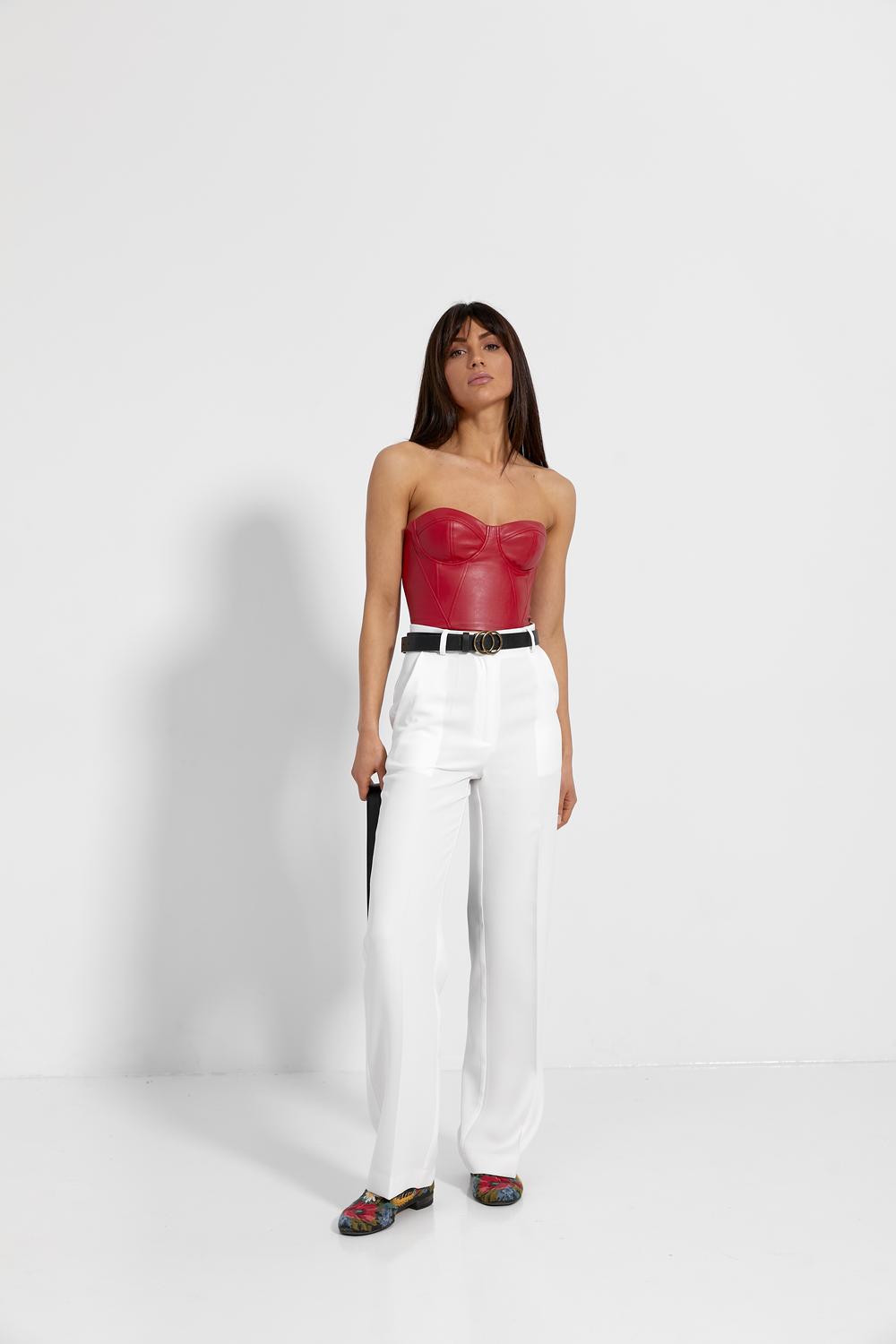 Eco-leather corset Artmon 518.6