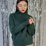 Теплий жіночий светр 21AH123 LAURAMAX з теплої пряжі