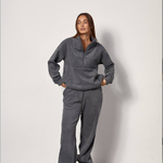 Grey fleece suit