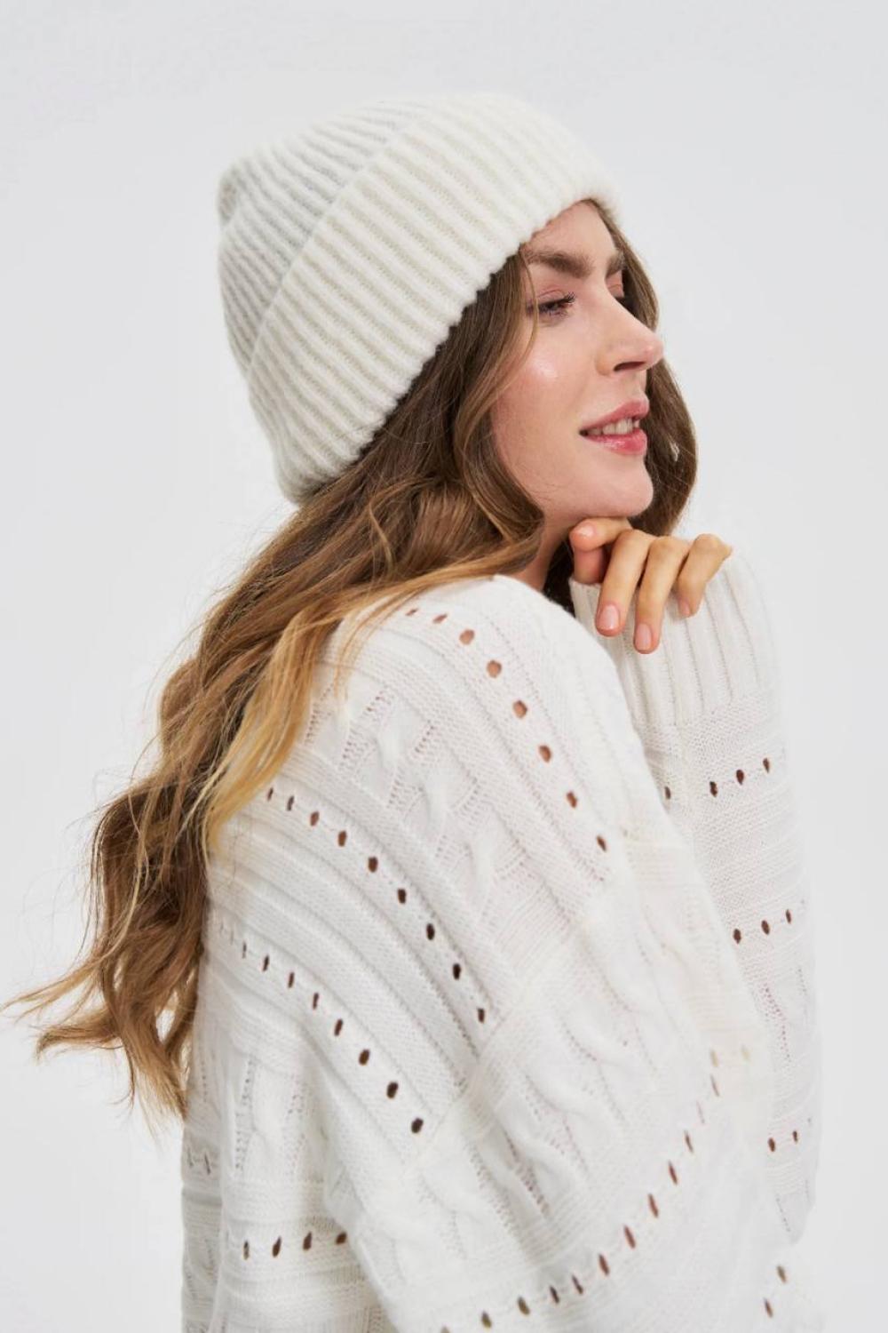 Women's white hat