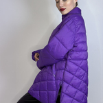 Куртка жіноча весняна фіолетова FW22-802 Marina V