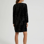 Black sequin mini dress Z-SU-4543-L-realiz