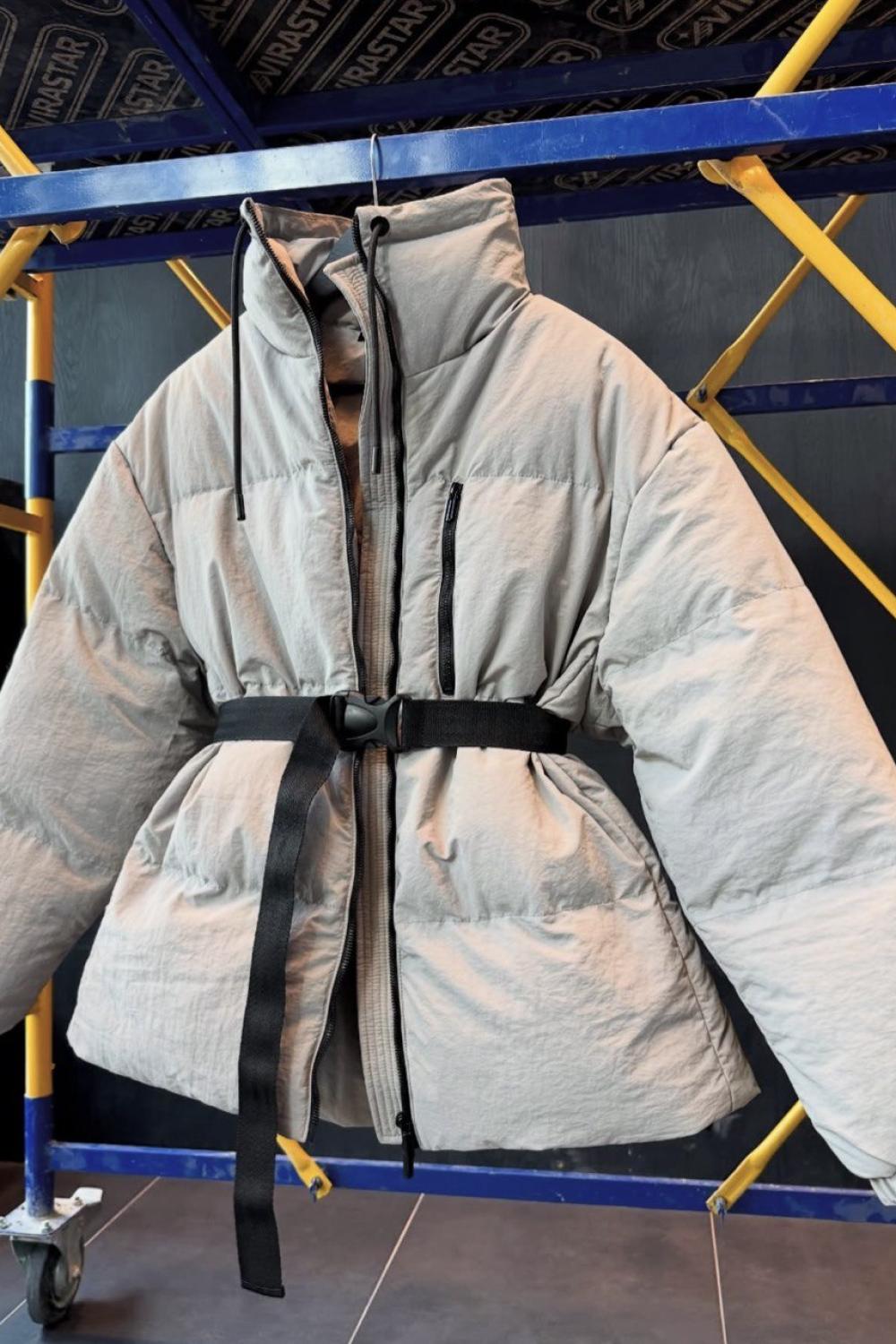 Brown winter jacket
