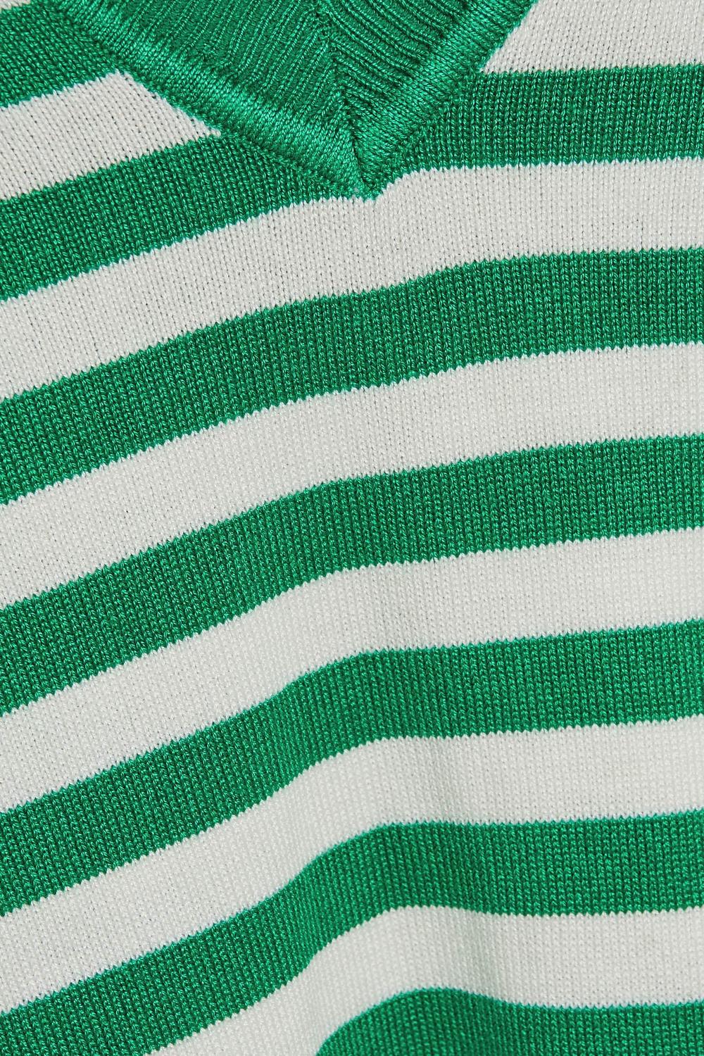 Джемпер в смужку Moodo L-SW-4004