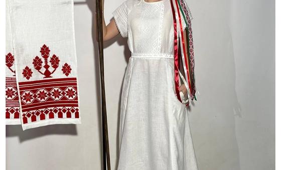 Buy an embroidered wedding dress
