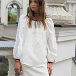Women's Vyshyvanka Serpanok white from Svarga