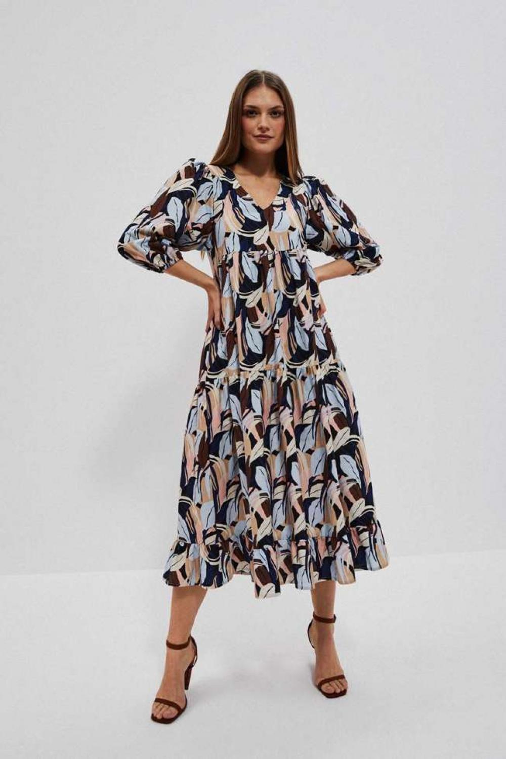 Boho dress L-SU-4026 Moodo