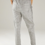 Pants gray with the addition of linen 169-21165