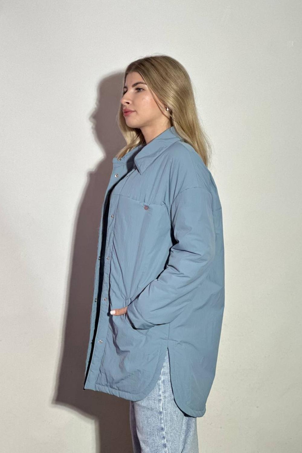 Jacket shirt blue