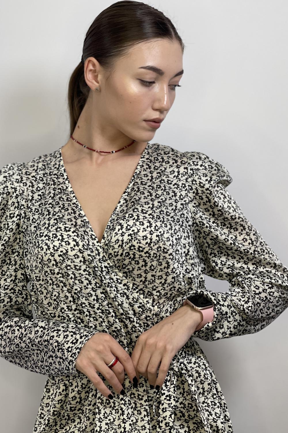 Women's milk dress Petro Soroka HB-3830-04