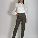 Trousers women's classic Berdichevski checked