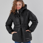 Winter Women's Black Jacket with Pockets 354-01 Hardy