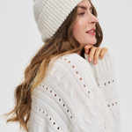 Women's white hat