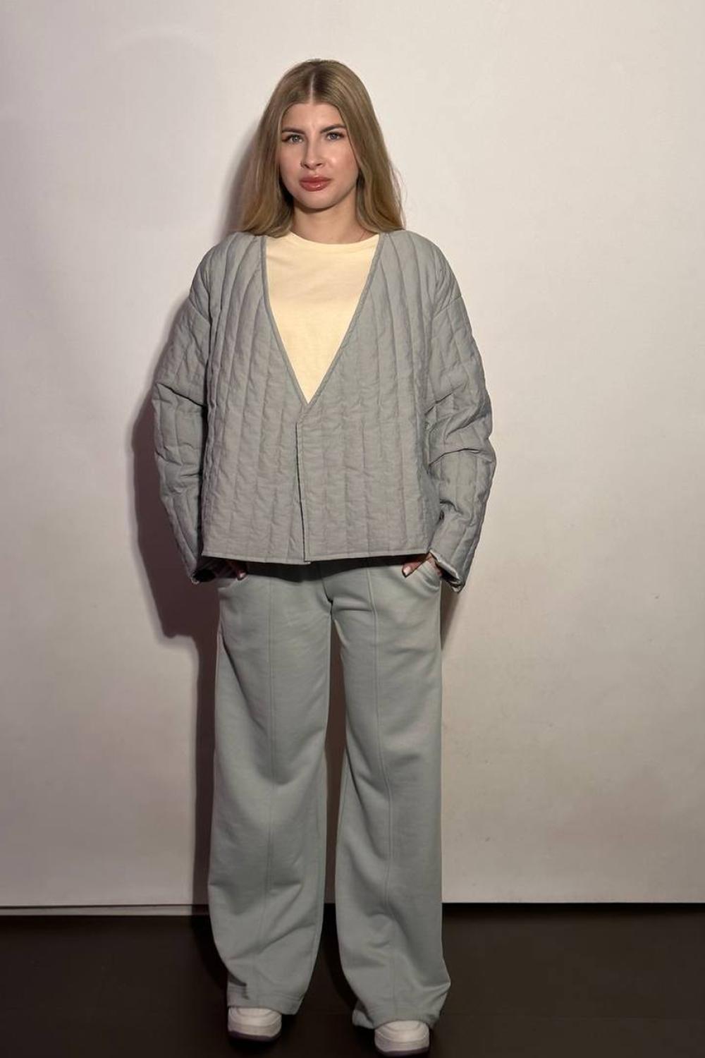 Spring gray-blue jacket NEW