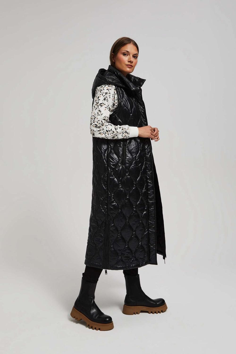 Women's long warm vest Z-KA-4203 MOODO