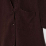 Blouse linen brown Moodo L-KO-4054