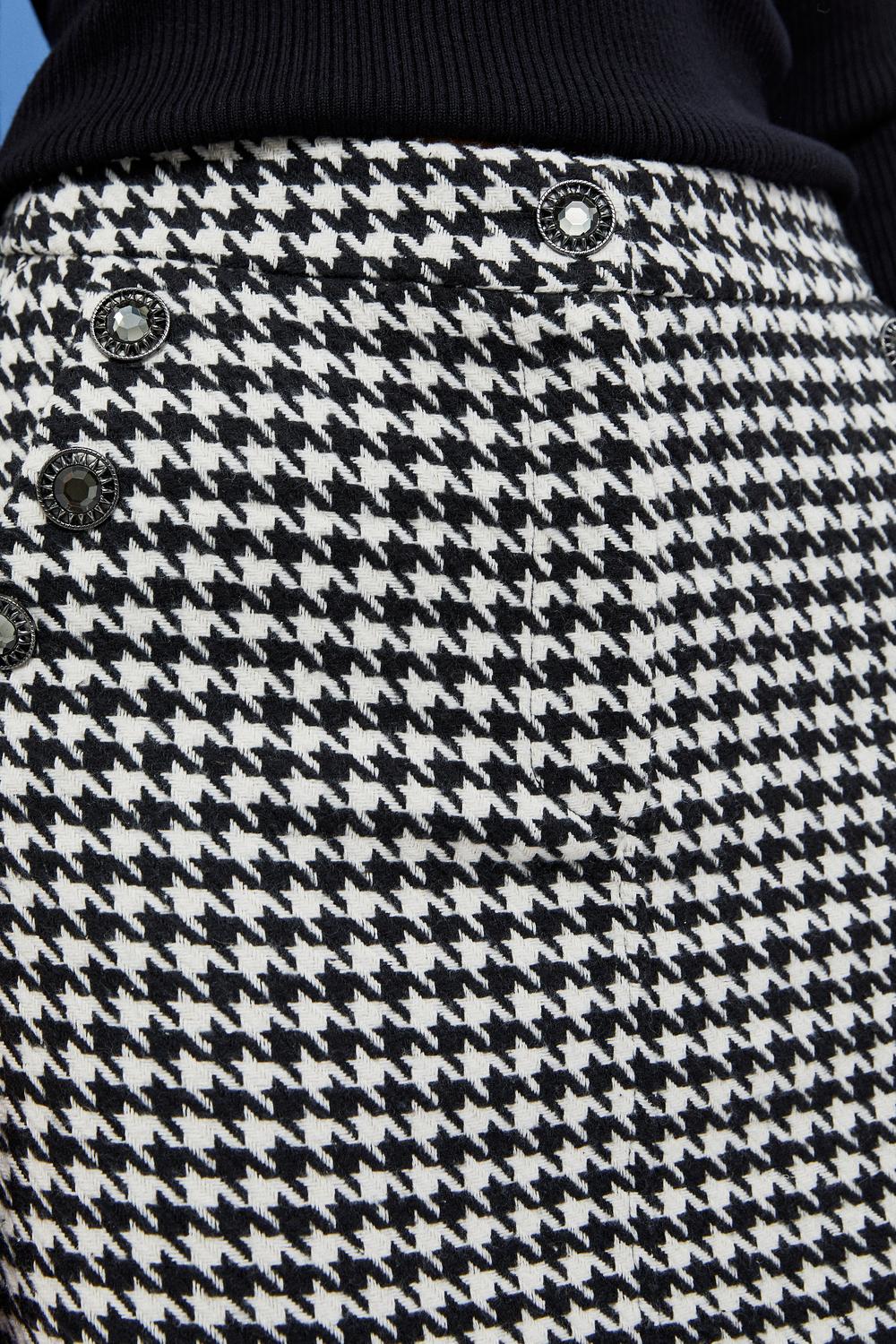 Tweed mini skirt Moodo L-SC-4001